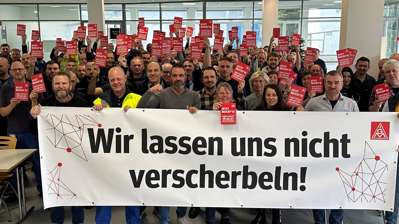 Wir lassen uns nicht verscherbeln