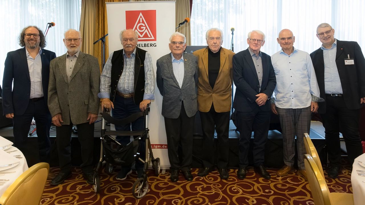 Jubilare mit 70 jähriger Mitgliedschaft