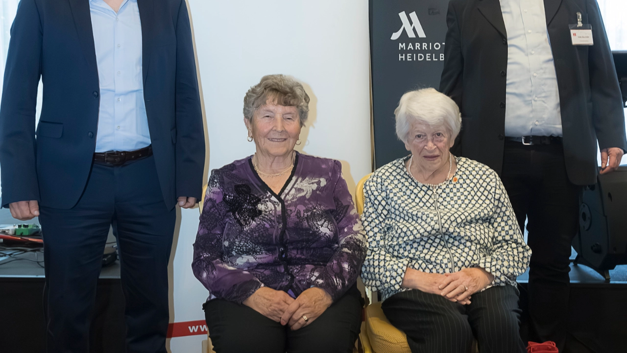 Jubilarinnen, geehrt für eine 75 järhige Mitgliedschaft