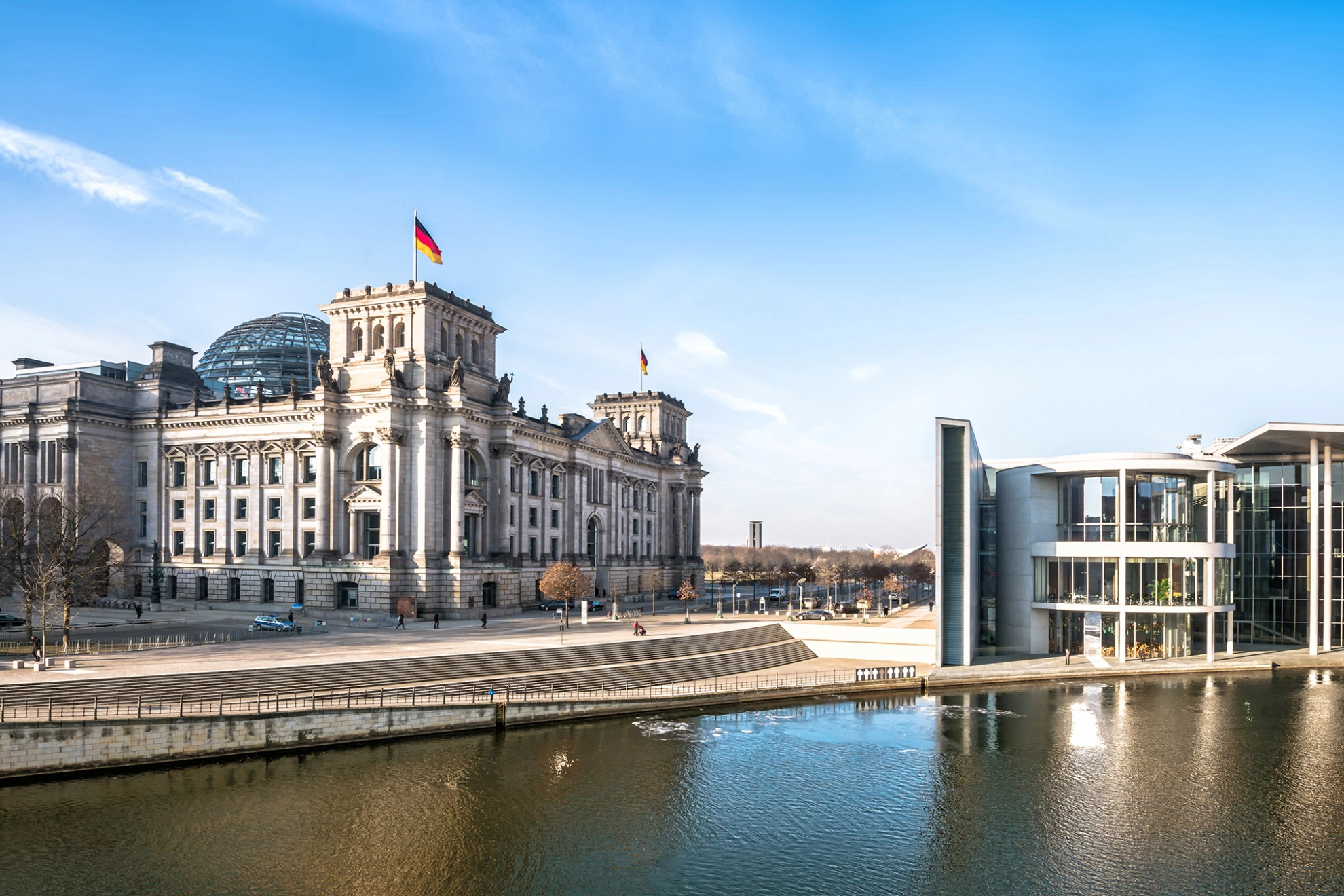 Regierungsviertel in Berlin