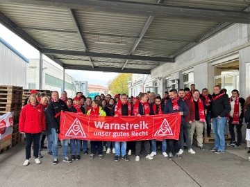 Warnstreik bei Asteelflash
