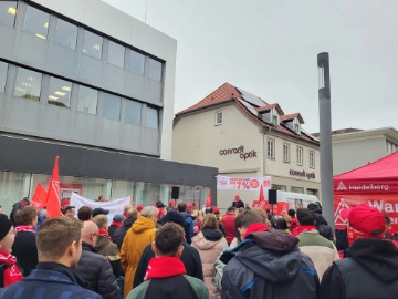 Mosbach - Erneut über 1.000 im Warnstreik