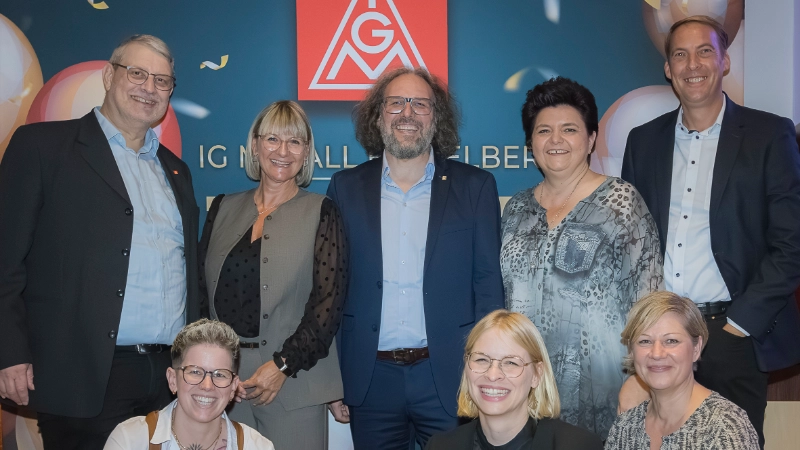 Das Team der IG Metall Heidelberg