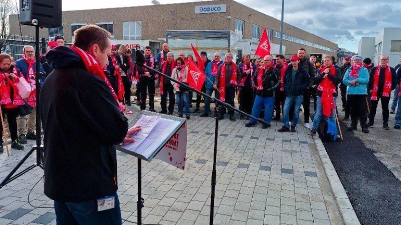 2025_01_28 Warnstreikkundgebung Doduco