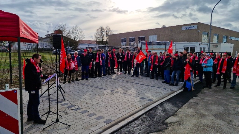 2025_01_28 Warnstreikkundgebung Doduco